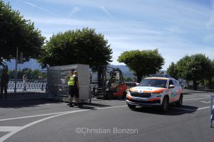 La manifestation No G7 14 juin Geneve