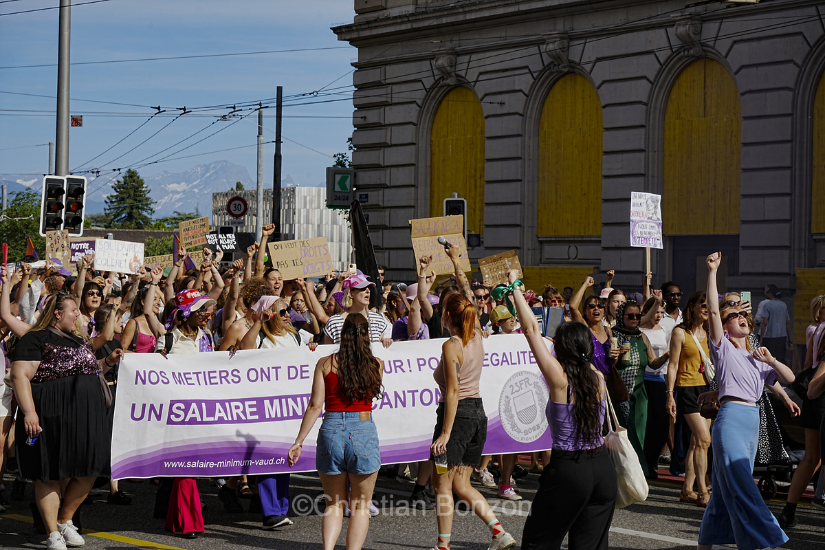 Greve femmes lausanne 13 juin 2026