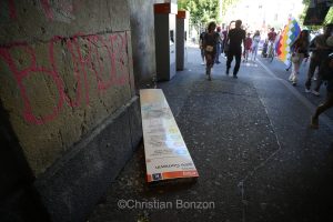 La manifestation No G7 14 juin Geneve