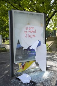 La manifestation No G7 14 juin Geneve