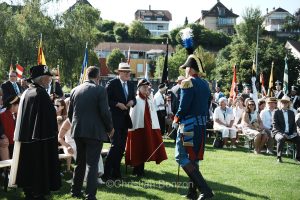 crmonies du 550e anniversaire de la bataille de Morat