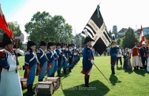 crmonies du 550e anniversaire de la bataille de Morat