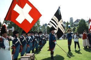 crmonies du 550e anniversaire de la bataille de Morat