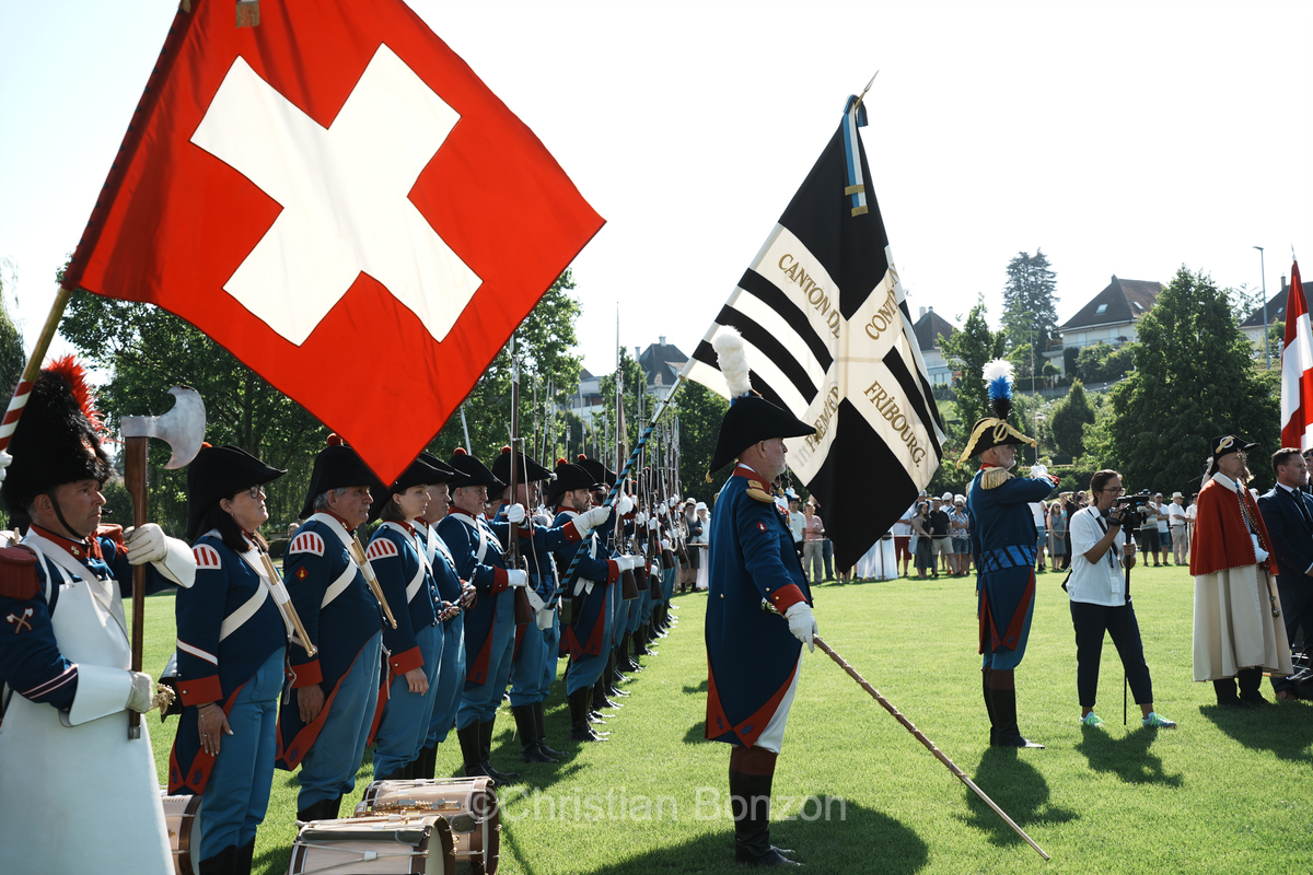 crmonies du 550e anniversaire de la bataille de Morat