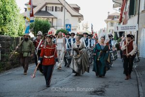 crmonies du 550e anniversaire de la bataille de Morat