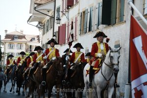 crmonies du 550e anniversaire de la bataille de Morat