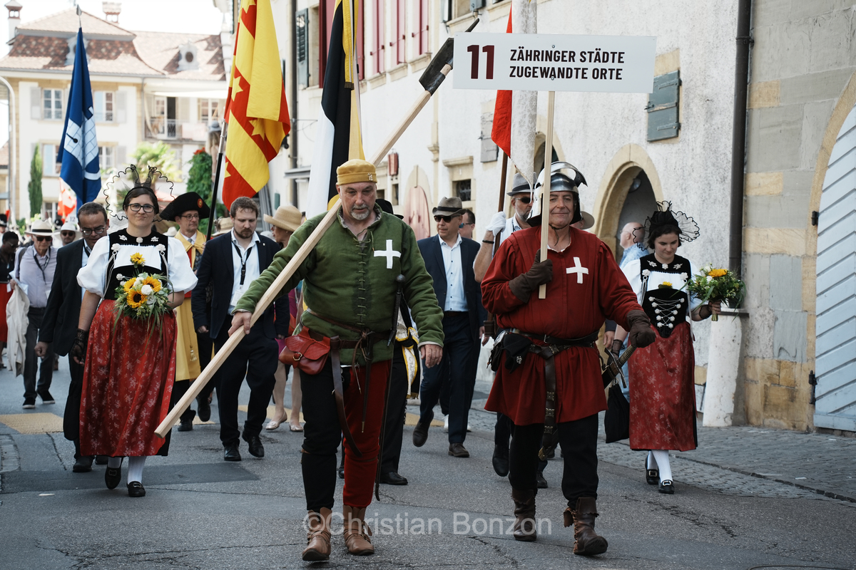 crmonies du 550e anniversaire de la bataille de Morat
