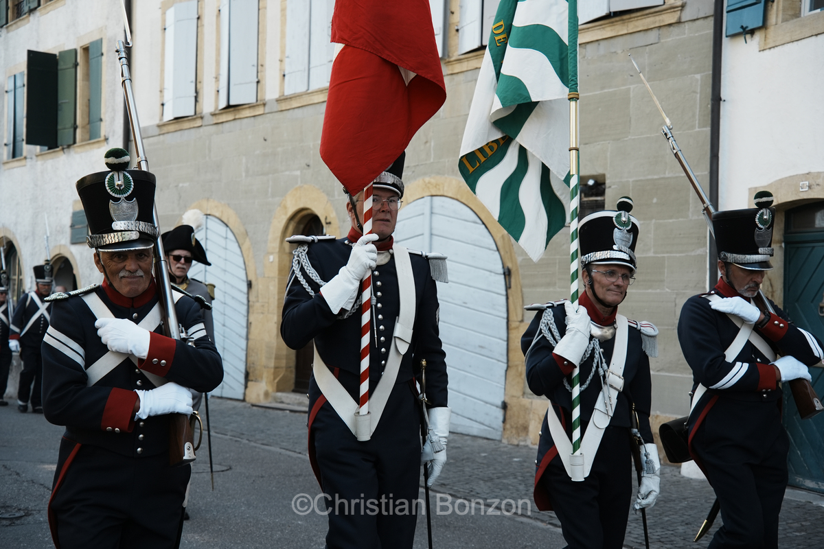 crmonies du 550e anniversaire de la bataille de Morat