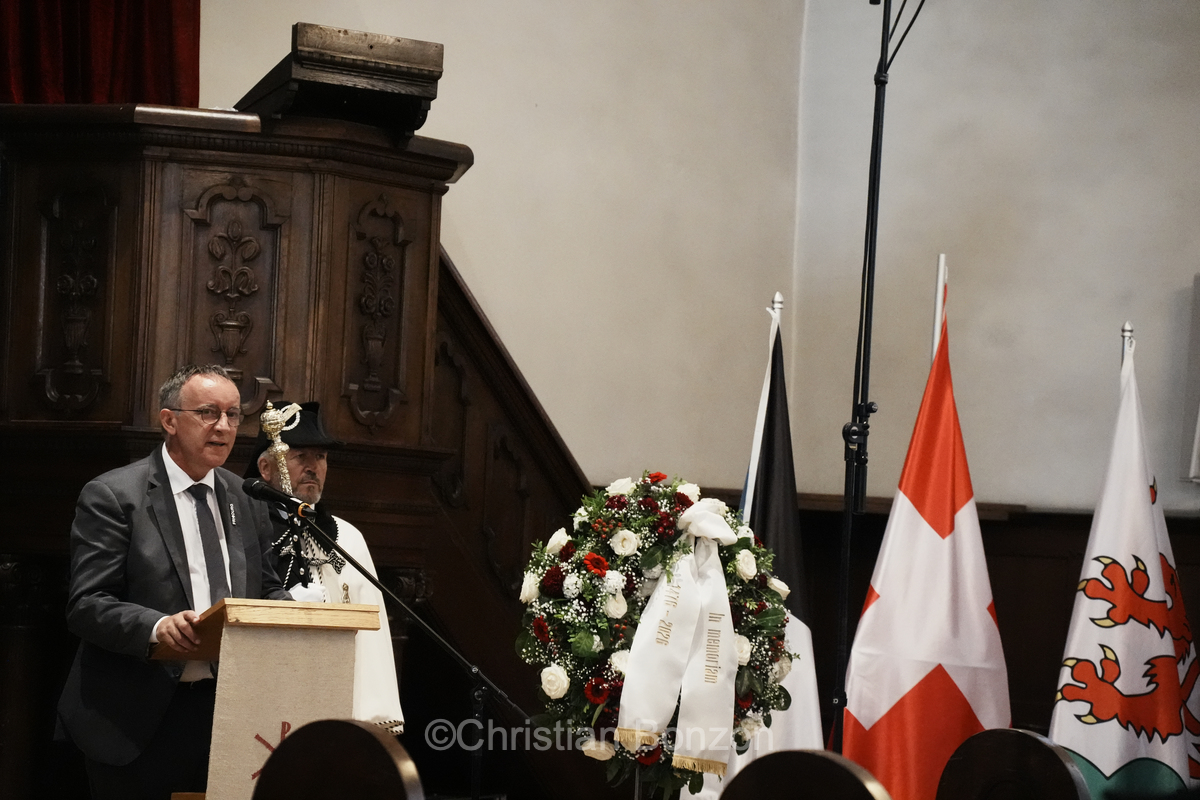 crmonies du 550e anniversaire de la bataille de Morat