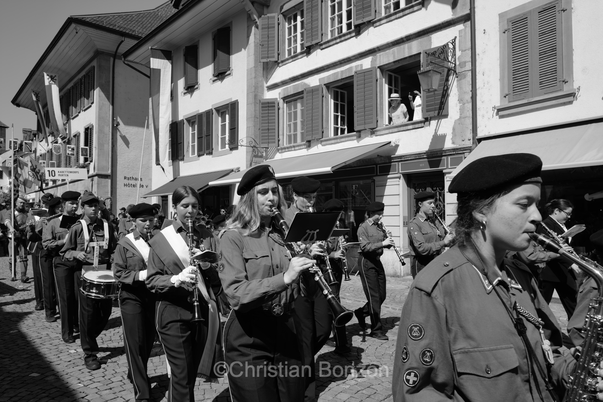 crmonies du 550e anniversaire de la bataille de Morat