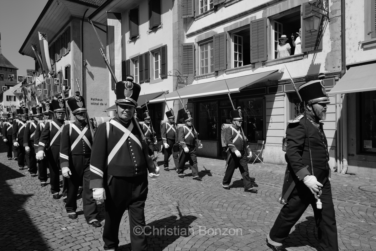 crmonies du 550e anniversaire de la bataille de Morat