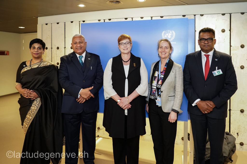 40th session of the United Nations Human Rights Council, 25nfebruary 2019  Marise Payne, Minister for Foreign Affairs of Australia. Photo: Christian Bonzon
