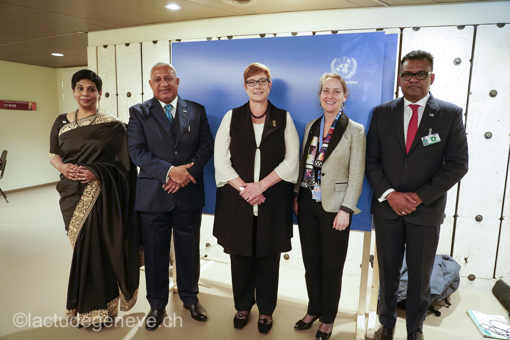 40th session of the United Nations Human Rights Council, 25nfebruary 2019  Marise Payne, Minister for Foreign Affairs of Australia. Photo: Christian Bonzon