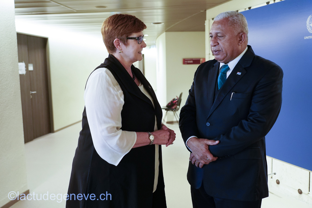 40th session of the United Nations Human Rights Council, 25nfebruary 2019  Marise Payne, Minister for Foreign Affairs of Australia. Photo: Christian Bonzon