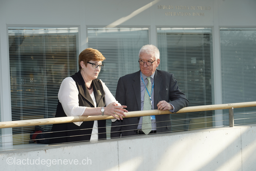 40th session of the United Nations Human Rights Council, 25nfebruary 2019  Marise Payne, Minister for Foreign Affairs of Australia. Photo: Christian Bonzon