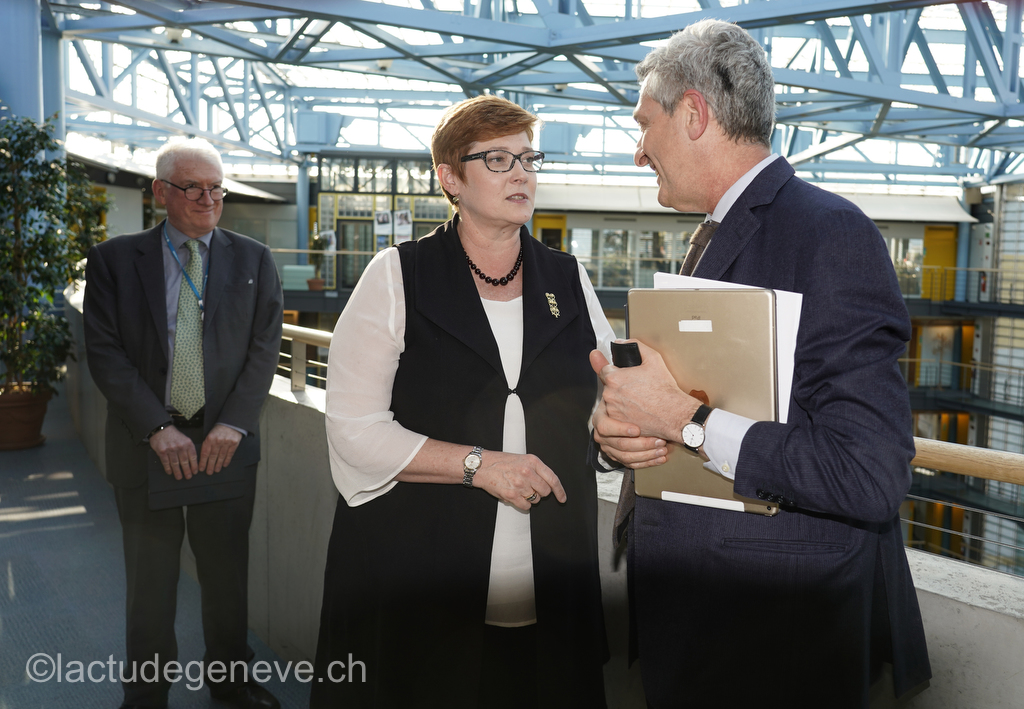 40th session of the United Nations Human Rights Council, 25nfebruary 2019  Marise Payne, Minister for Foreign Affairs of Australia. Photo: Christian Bonzon