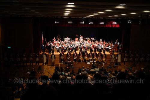 Concert réunissant la Musique Municipale de Versoix (MMV) et Musique & Batterie de marche des Vieux-Grenadiers de Genève.25 novembre 2018, 17h00, Salle communale Lachenal©lactudegeneve.ch