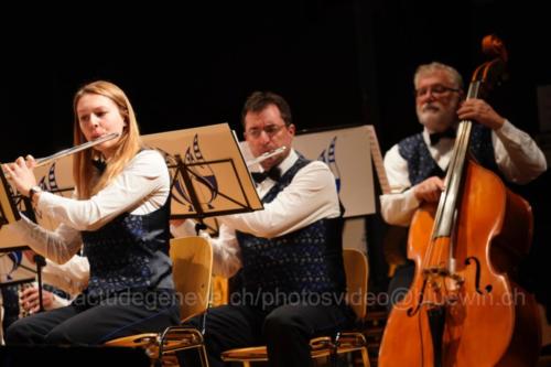 Concert réunissant la Musique Municipale de Versoix (MMV) et Musique & Batterie de marche des Vieux-Grenadiers de Genève.25 novembre 2018, 17h00, Salle communale Lachenal©lactudegeneve.ch