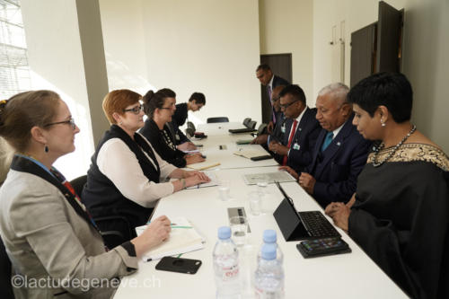 40th session of the United Nations Human Rights Council, 25nfebruary 2019  Marise Payne, Minister for Foreign Affairs of Australia. Photo: Christian Bonzon