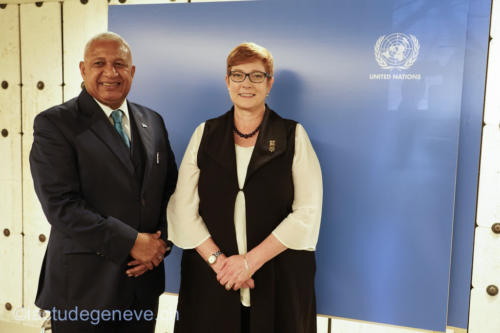40th session of the United Nations Human Rights Council, 25nfebruary 2019  Marise Payne, Minister for Foreign Affairs of Australia. Photo: Christian Bonzon