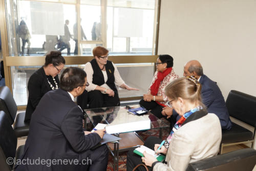 40th session of the United Nations Human Rights Council, 25nfebruary 2019  Marise Payne, Minister for Foreign Affairs of Australia. Photo: Christian Bonzon