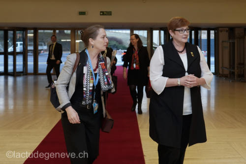 40th session of the United Nations Human Rights Council, 25nfebruary 2019  Marise Payne, Minister for Foreign Affairs of Australia. Photo: Christian Bonzon