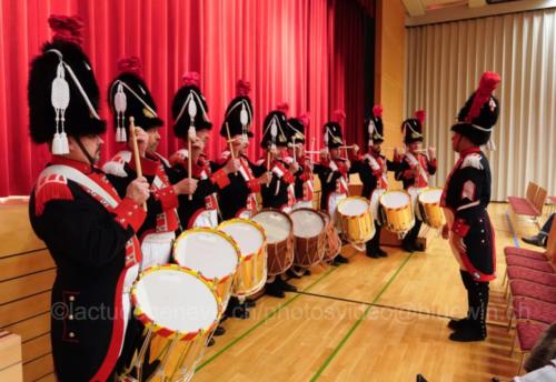 Concert réunissant la Musique Municipale de Versoix (MMV) et Musique & Batterie de marche des Vieux-Grenadiers de Genève.25 novembre 2018, 17h00, Salle communale Lachenal©lactudegeneve.ch